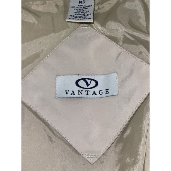 Vantage Diamond Puffer‎ Jacket in Cream - Size M - Classic fit - Picture 3 of 12
